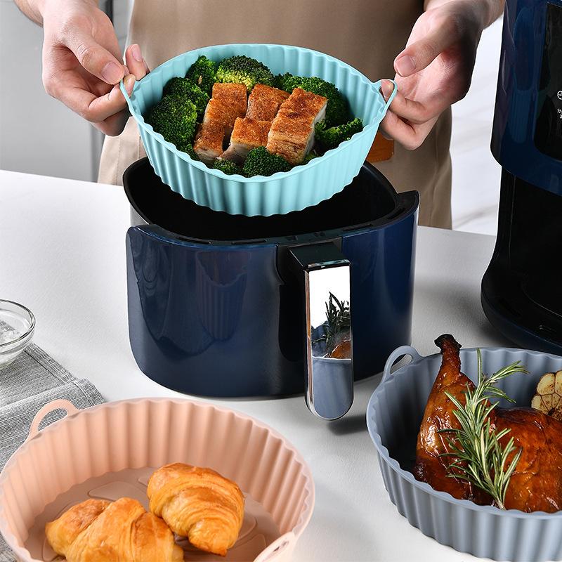Air Fryer Silicone Pot Liner - Silikonowa mata do frytkownicy beztłuszczowej, wkładka