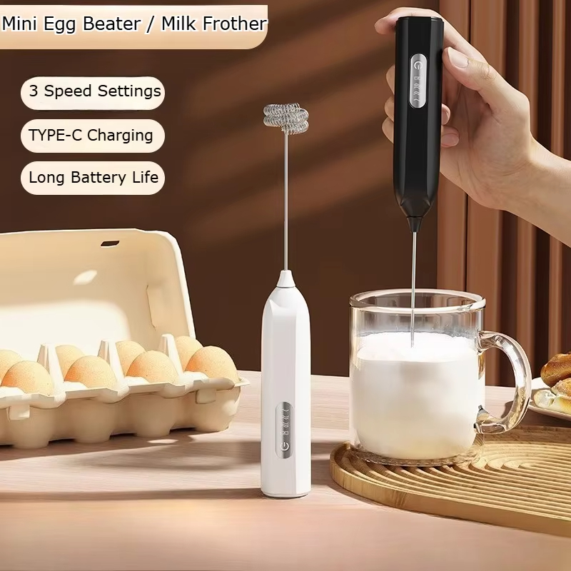 Portable Blender Usb Rechargeable - Elektryczny, ręczny spieniacz do mleka, ładowany