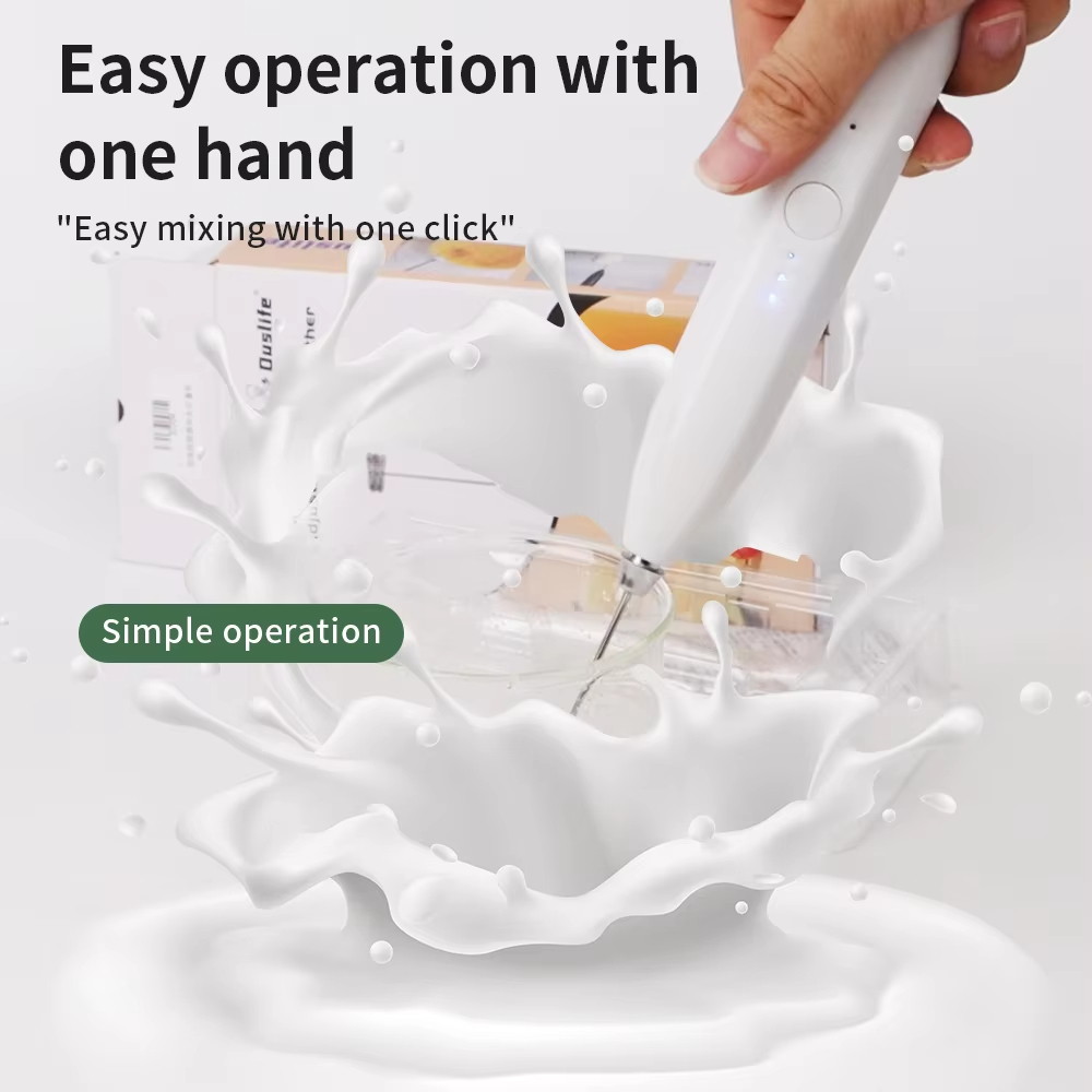 Portable Blender Usb Rechargeable - Elektryczny spieniacz do mleka, urządzenie kuchenne