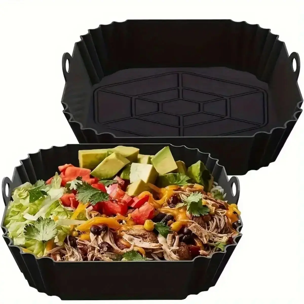 Wielorazowy silikonowy garnek  – Air Fryer Silicone Pot Liner recenzja i cena