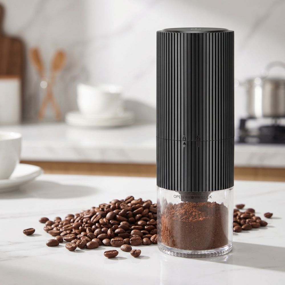 Przenośny młynek do kawy z cer – Coffee Bean Grinder Electric recenzja i cena