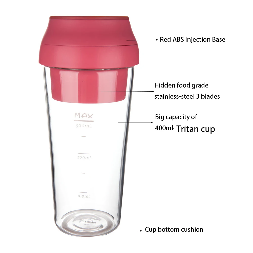 Elektryczny, bezprzewodowy ble – Portable Blender Usb Rechargeable recenzja i cena